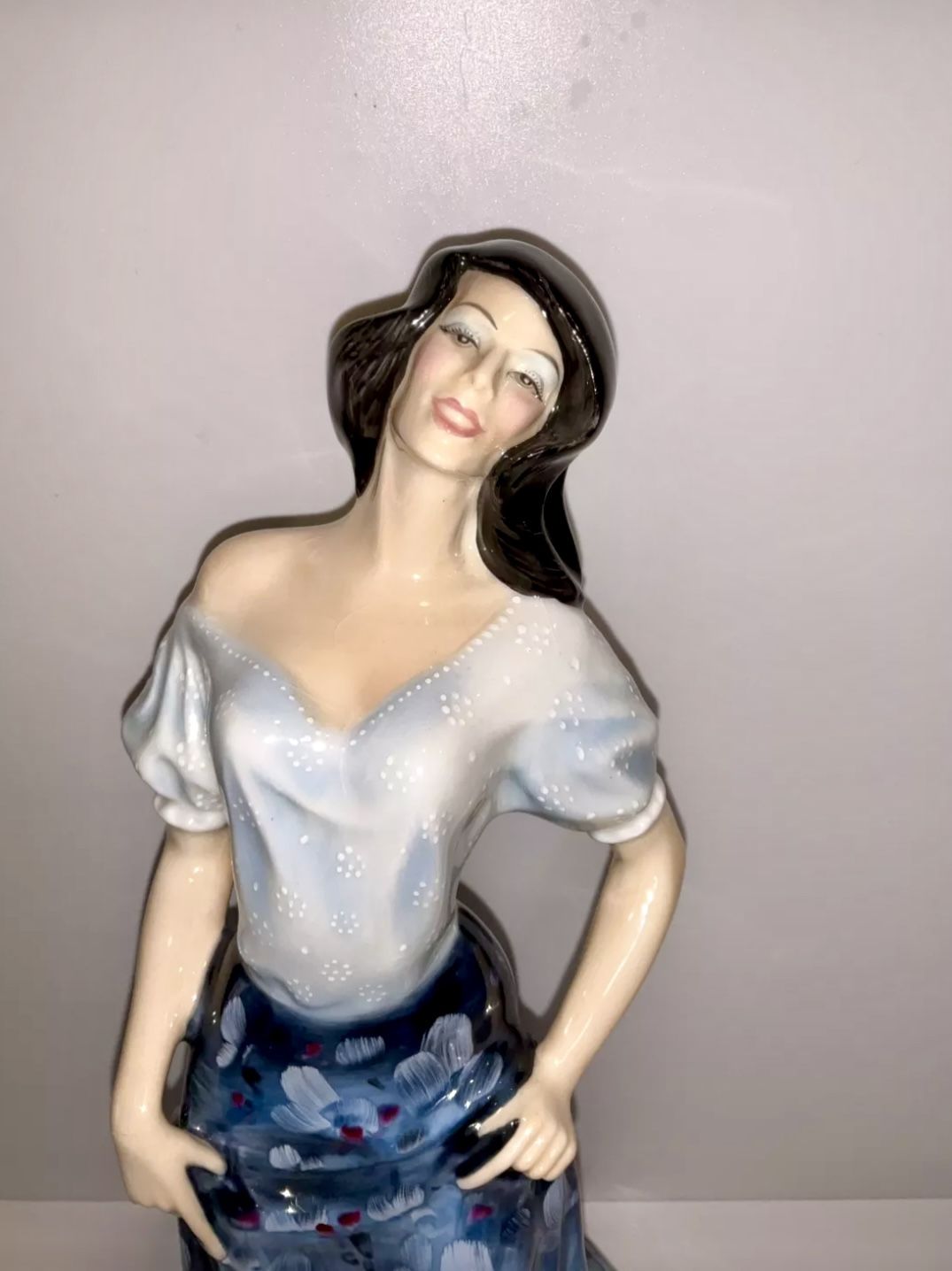 Rare Vintage Royal Doulton Figurine 1972 Carmen HN 2545, 12” Tall ~ Excellent
