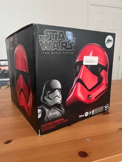 Star Wars Hasbro Black Series Captain Cardinal Helmet