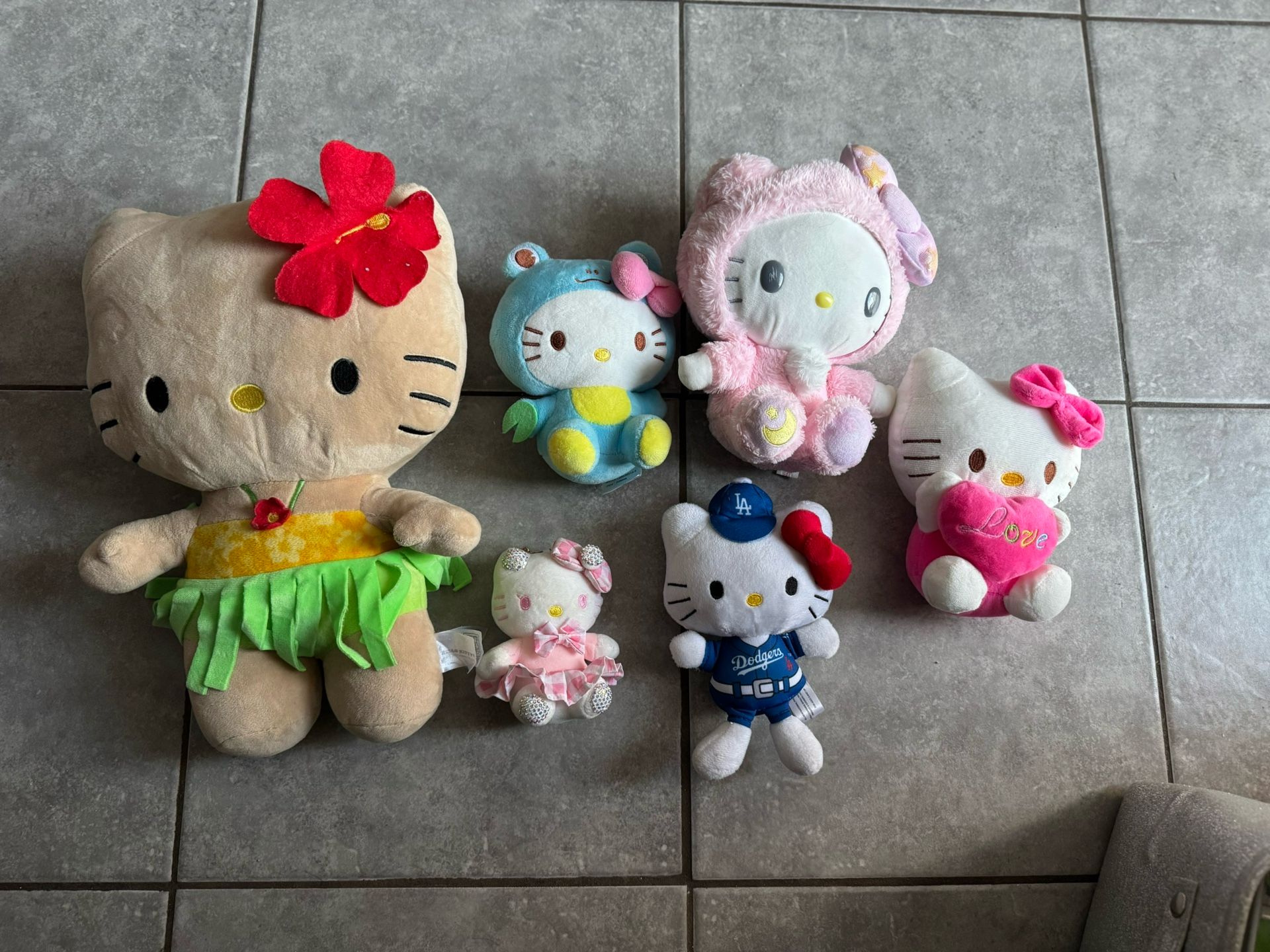 Hello Kitty Plushies