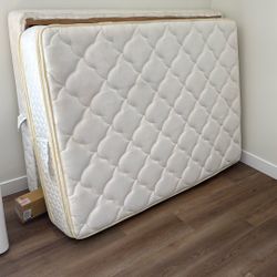 Full Mattress, Box Frame, Stand