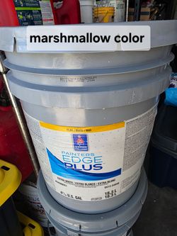 Flat paint marshmallow color. CASH ONLY