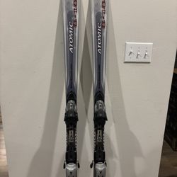 Atomic All-Mountain Skis – 160cm w/ Bindings – Sharp & Waxed
