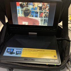 Sony 8” widescreen DVD Player