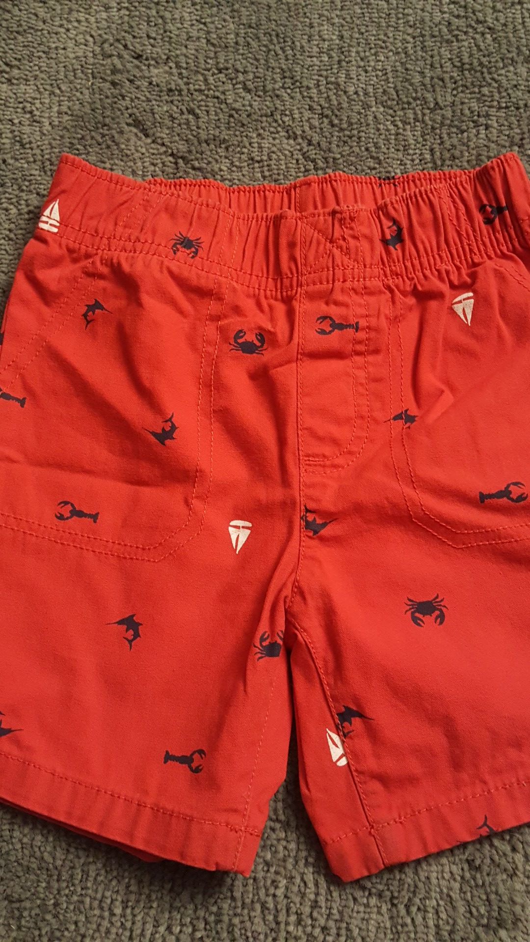 Red shorts size 4t