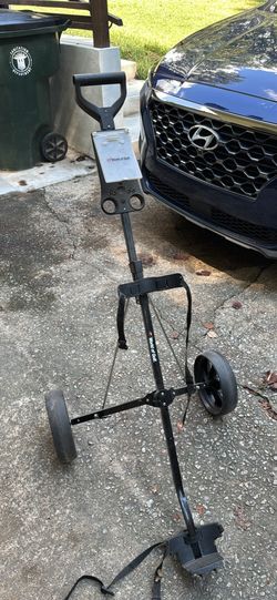 JEF World Of Golf 2 Wheel Push Cart