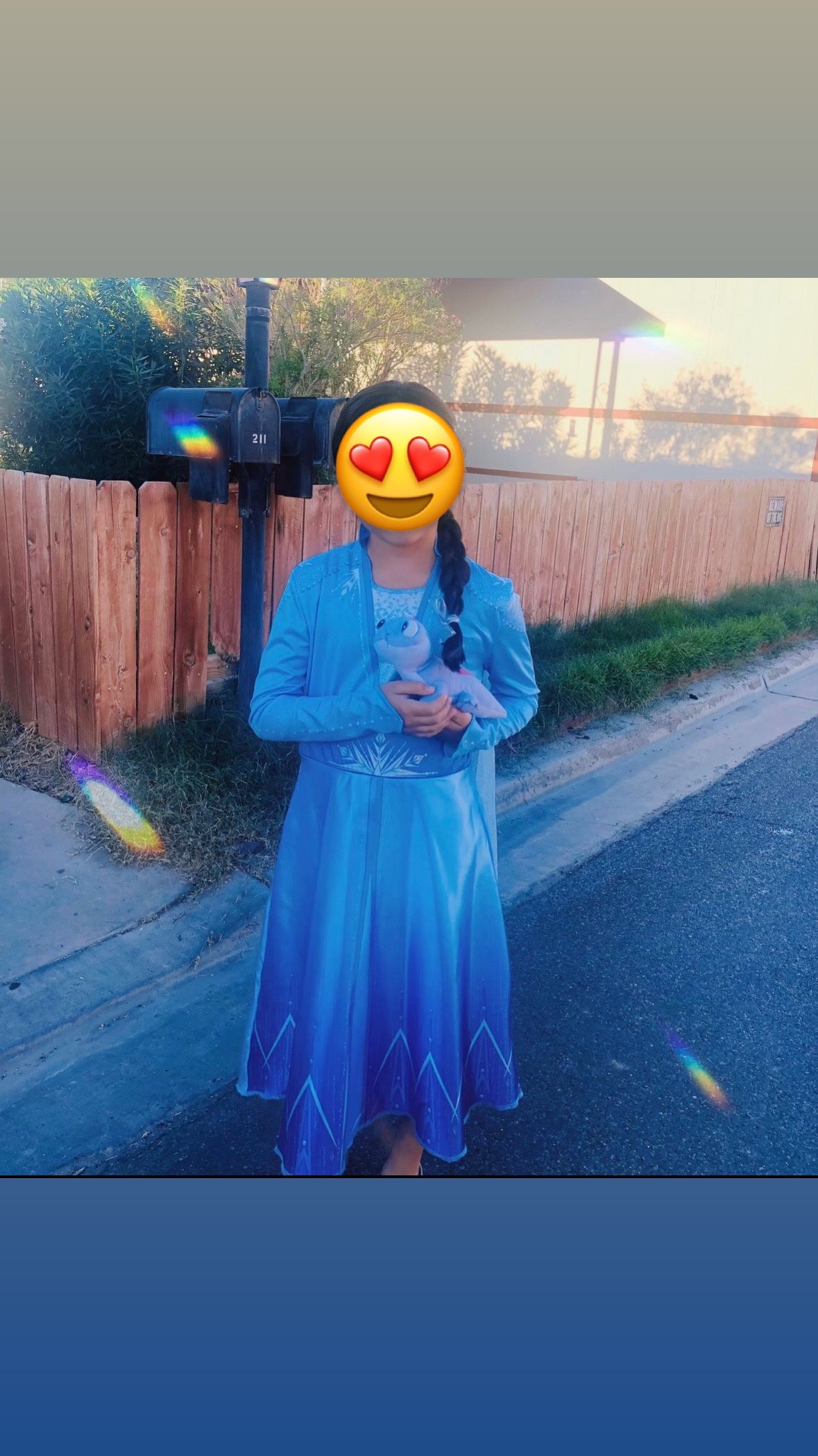 Elsa Dress size 7-8