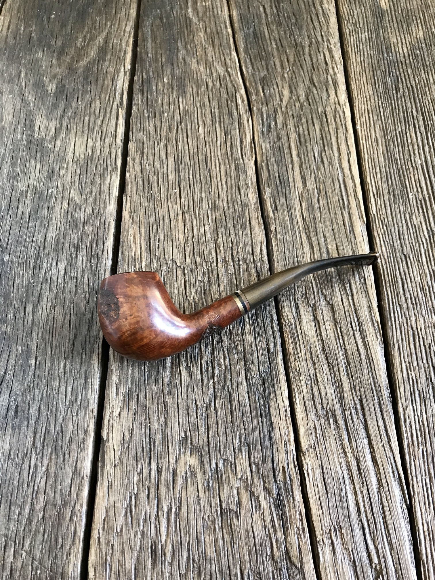 Jobey Briar Wood Tobacco Pipe - Vintage Pipe - Jobey Pipe Acorn Made In England