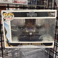 Shuri in sunbird wakanda forever black panther funko rides