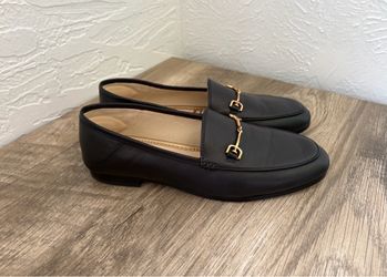 Sam Edelman women’s Loraine Bit loafer black leather shoes size 6.5