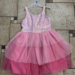 NWT Zunie girls glitter dress size L 10/12