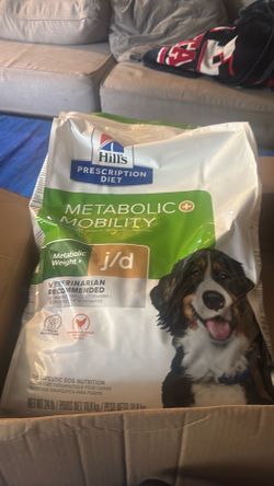 Hill prescription diet, metabolic mobility dog food