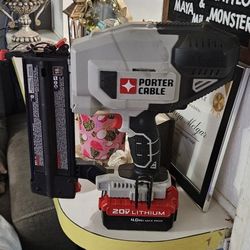 20 V Porter Cable 18 Ga Nail Gun 