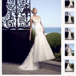 Brand New Casablanca Size 14 Wedding Dress