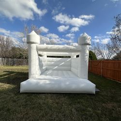 White Bounce House 