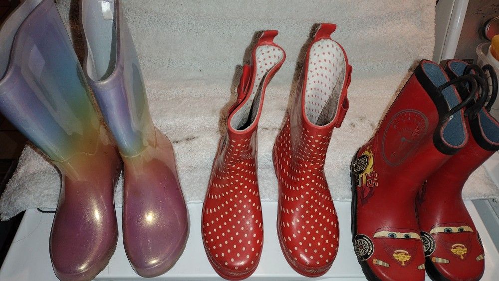 Rain Boots Size 1