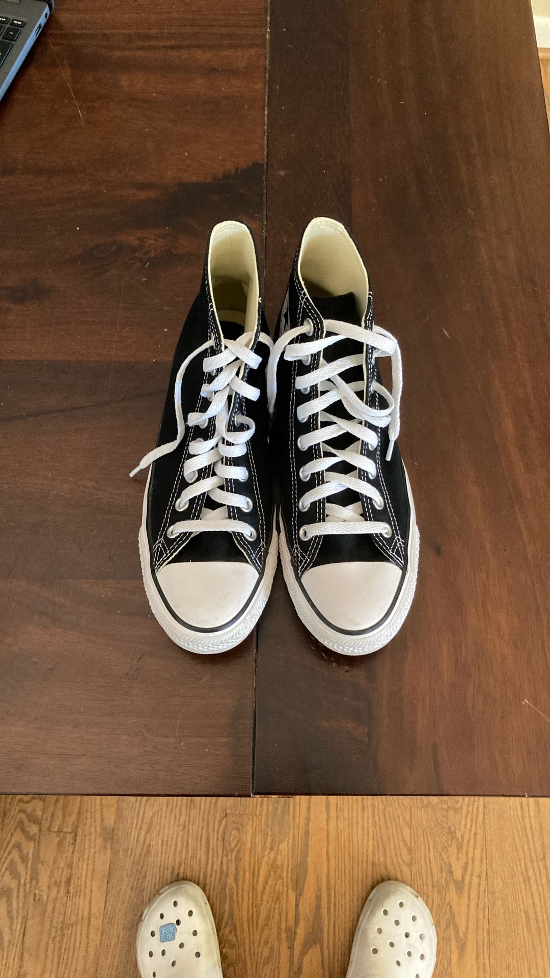 Black Converse High Top Size 7 Men’s