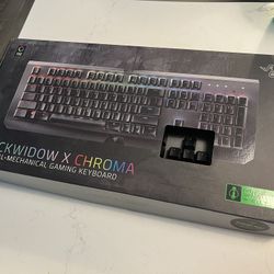 Razor Blackwidow GRB gaming Keyboard 