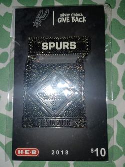 San Antonio Fiesta Medal Spurs 2018