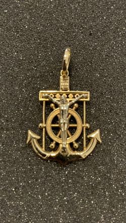 Ancla de oro 14k