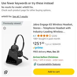 Jabra Engage 65 - Wireless Headset
