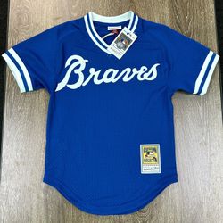 Authentic Mitchell & Ness Braves Jersey 