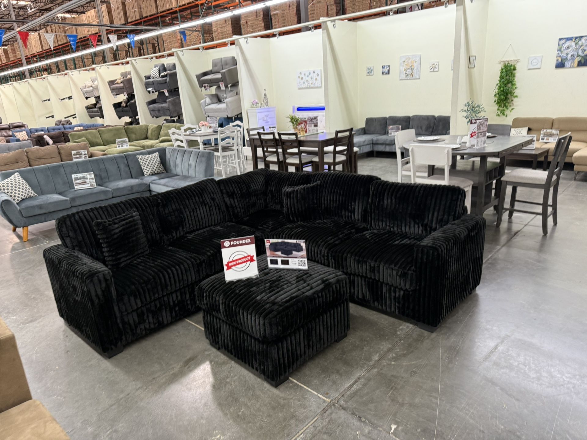 Black Sectional