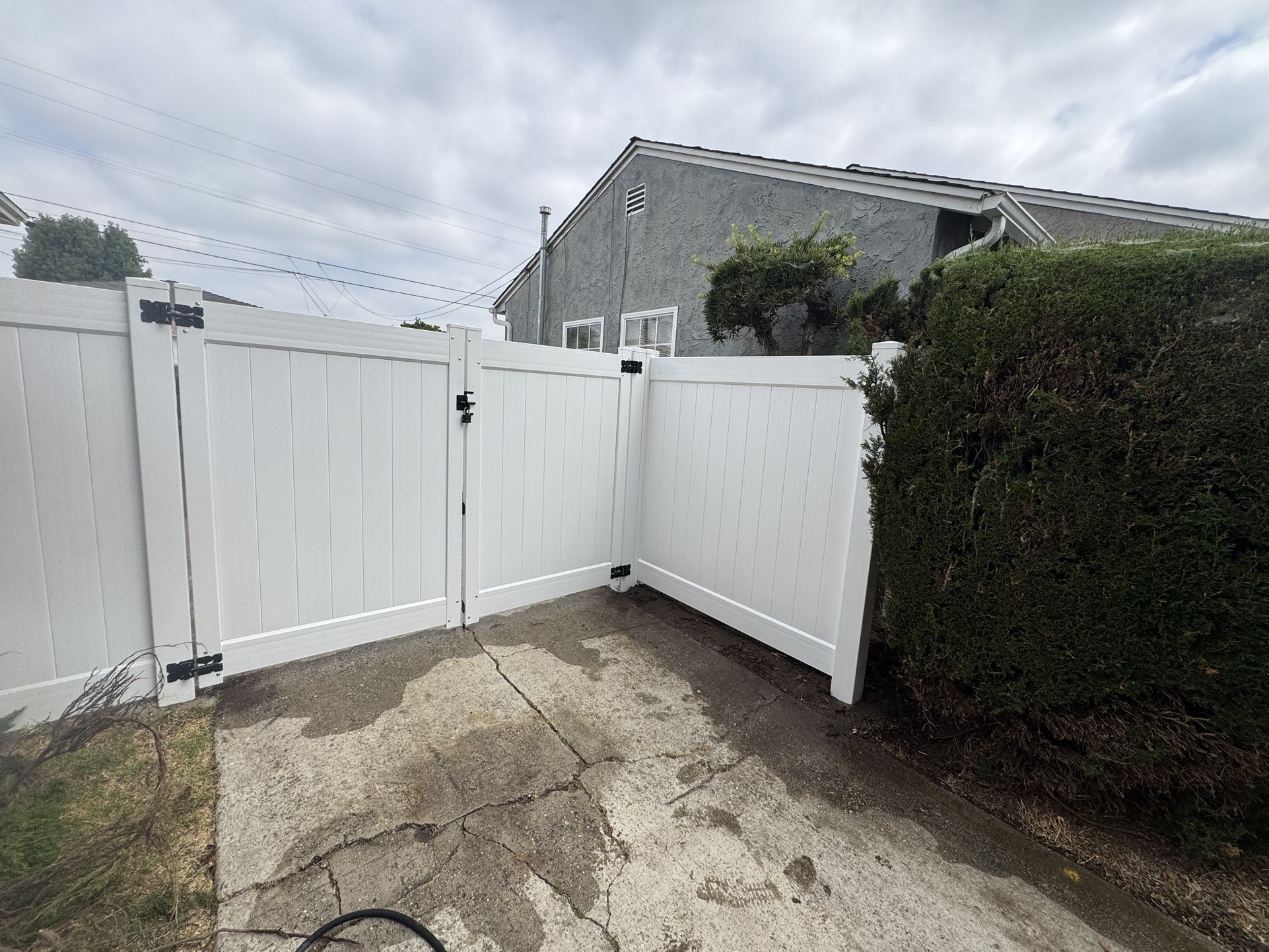Vinyl Fence