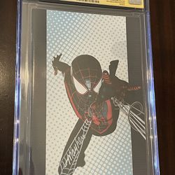 Miles Morales: Spider-Man #25 CGC 9.6 Signature Series MAYHEW VIRGIN VARIANT NM+