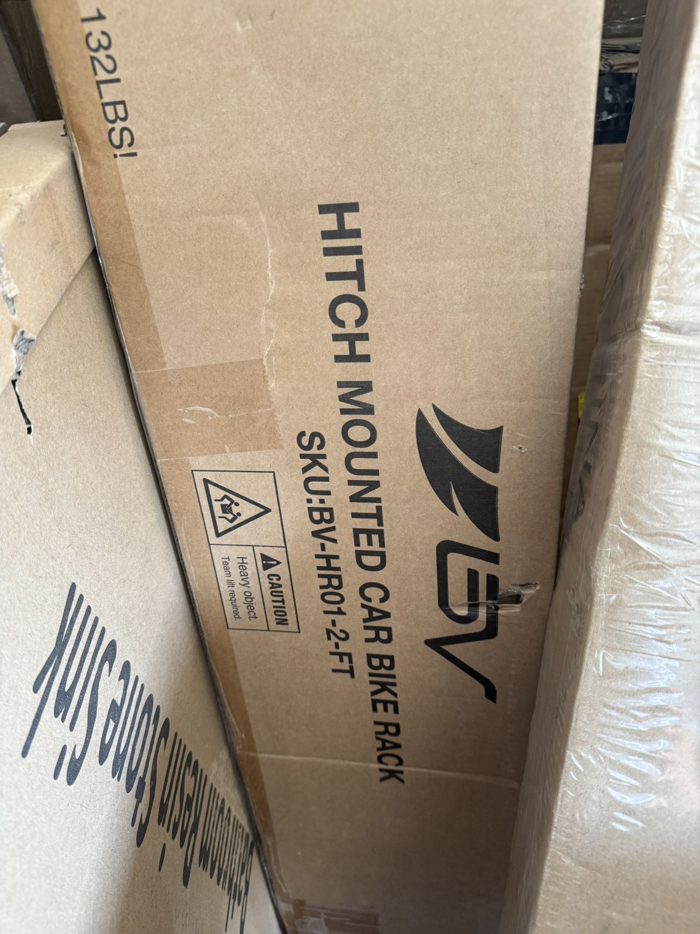 BV 2 Bike Hitch Mount Rack Carrier for Fat Tire | BV-HR01-2-FT