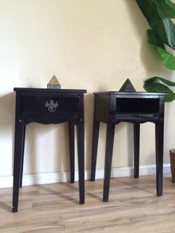 Matching Solid wood End tables