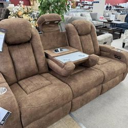 Wolfridge Power Reclining Sofa, Loveseat, Recliner ⭐$39 Down Payment with Financing ⭐ 90 Days same as cash