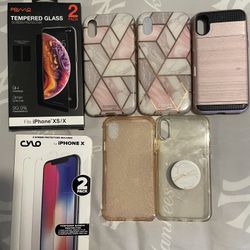 iPhone XS Phone Cases And Glass Protectors 