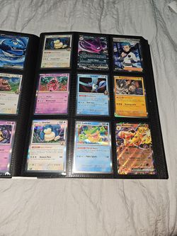 6 Pages Of Pokémon Cards