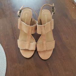 BCBG Tan Sandals