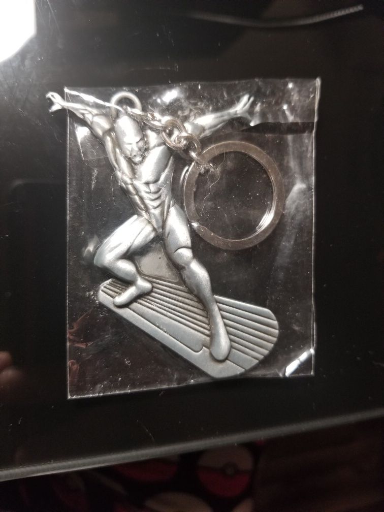 Silver Surfer Keychain