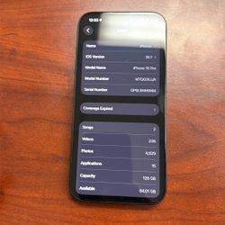 T-Mobile iPhone 15 Pro - 128GB