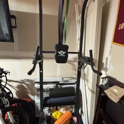 Pull Up & Dip Power Tower and 300 lb. User Capacity $80