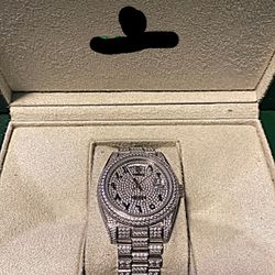 Bustdown Diamond Watch