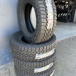 265/70/17 New set Of Falken AT Tires Installed