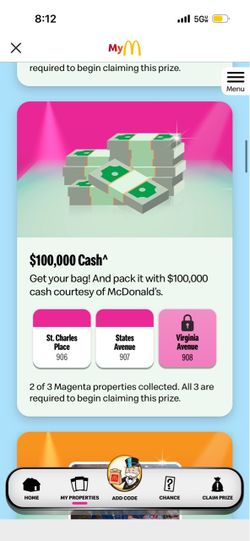 McDonald’s Monopoly