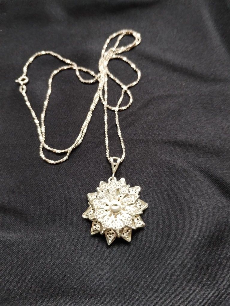 Sterling Silver Sun