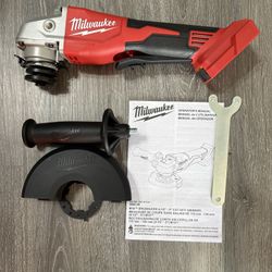Milwaukee M-18 Brushless 4/12”-5” Cut  Off Grinder. Tool Only 2686-20