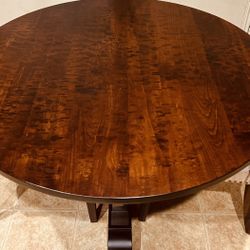 Solid Wood Amish 48’ Round Table 