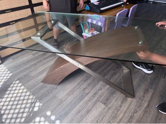 Glass table