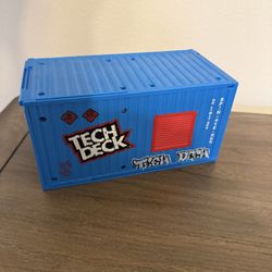 Tech Deck Transforming Container Pro Play Set - Portable Skatepark - Blue
