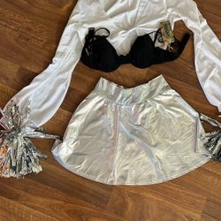 Raiders Cheerleader Outfit Costume! 