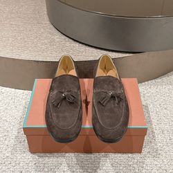 Loro Piana Men’s Leather Shoes With Box 2026 New 