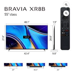 Sony Bravia XR8 55” OLED Google Smart TV