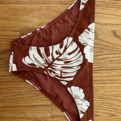 Roxy Floral Swim Bottoms AU