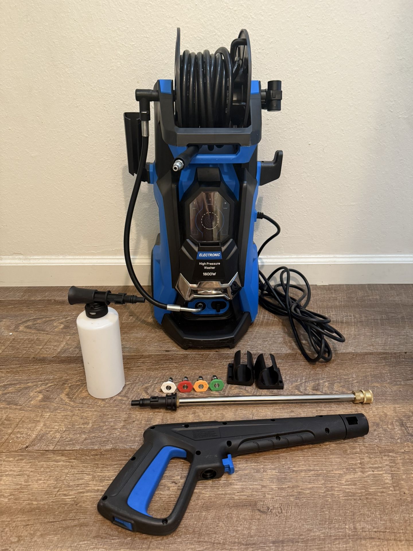 Electric Pressure Washer 5000 PSI 3.3 GPM Touch Screen